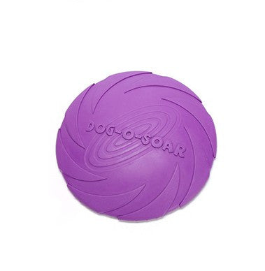 Mejor Pets Rubber Dog-O-Soar Frisbee