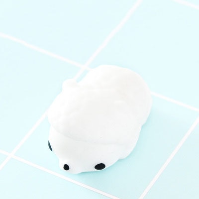 Mejor Pets Squishy Soft Cute Cat Wipes Antistress Boot Ball