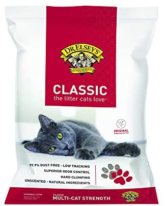 Dr. Elsey's Ultra Premium Clumping Cat Litter, 40 pound bag ( Pack May Vary )