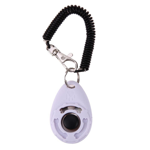 Mejor Pets1pc Pet Trainer Pet Dog Training Dog Clicker Adjustable Sound Key Chain