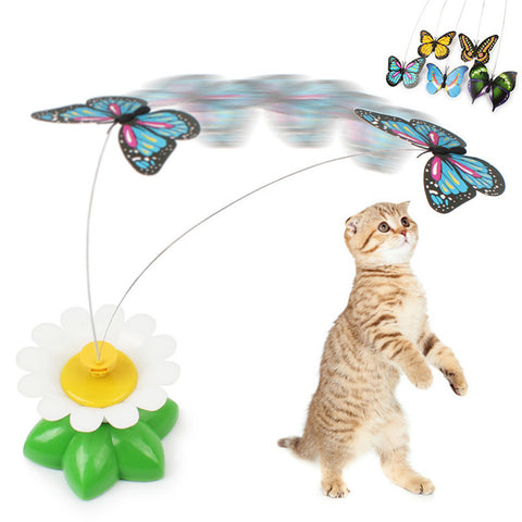 Mejor Pets Electric Rotating Cat  Toy Colorful