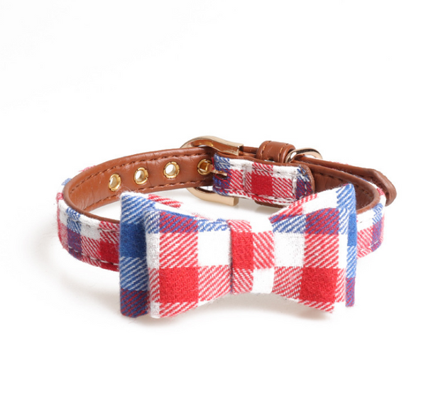New Bow collar dog triangle scarf pet collar for all cats and small medium large Dogs