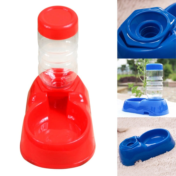 Mejor Pets Dog or Cat Automatic Pet Feeder Bowls Water Bottles Dispenser Food Dish Bowl for Dogs or Cat