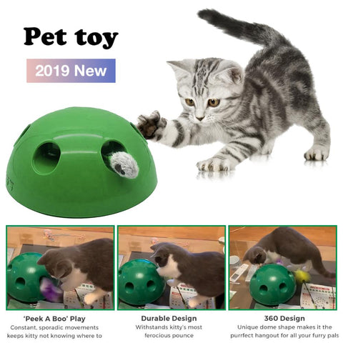 Mejor Pets New Cat Toy Pop Play Pet Toy Ball POP N PLAY