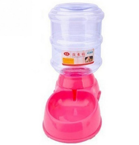Pet Dog Cat Automatic Feeder 3.5L Water Dish Food Bowl