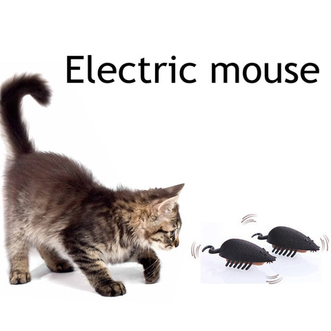 Mejor Pets Cat Toy Battery Powered Mouse Shape Mouse Fun Cat Toy