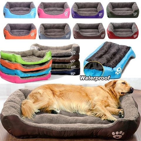 Mejor Pets Large Pet Dog Bed 8 Colors Warm Cozy Dog House Soft Fleece