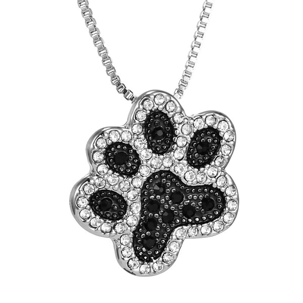 Mejor Pets Dog Paw Pendant Necklace