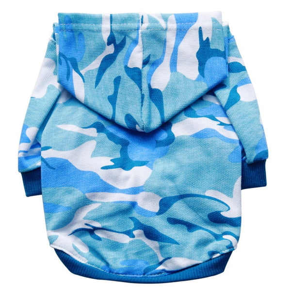 Mejor Pets Dog Clothes Small Pet Camouflage Hoodie Winter Warm Sweatshirt T-shirt