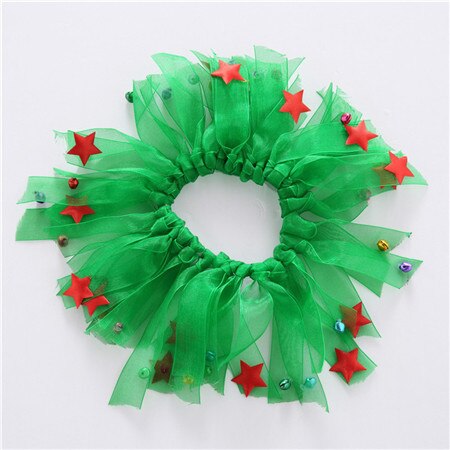 Mejor Pets Christmas Pet cat dog Wreath Jingle Bell And Stars Decorative Dog Collars