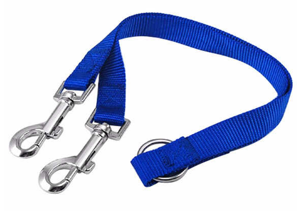 Mejor Pets WALK 2 Two DOGS Leash COUPLER Double Twin Lead Walking Leash
