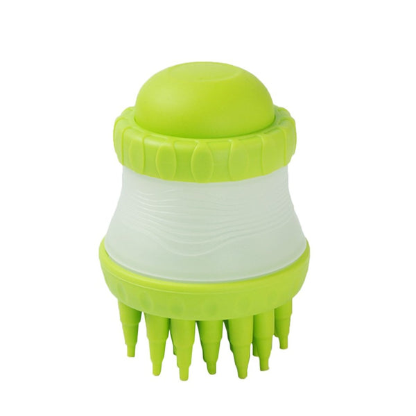 Mejor Pets Multifunctional Pets Scrub Buster Soft Silicone Dog Washing Brush