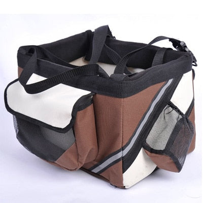 Mejor Pets Portable Pet dog bicycle carrier bag basket Puppy Dog Cat Travel bike carrier