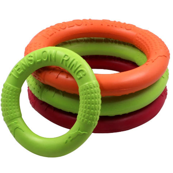 Mejor Pets Dog Flying Discs Pet Training Ring Interactive