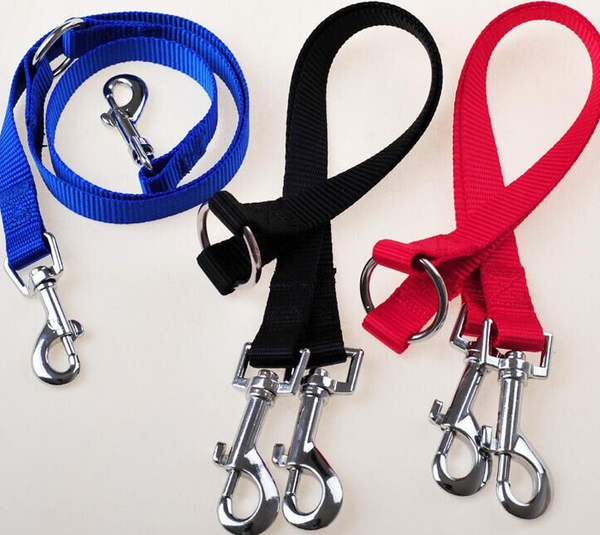 Mejor Pets WALK 2 Two DOGS Leash COUPLER Double Twin Lead Walking Leash