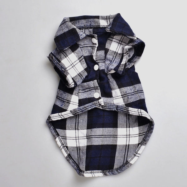 Mejor Pets Plaid Dog Clothes