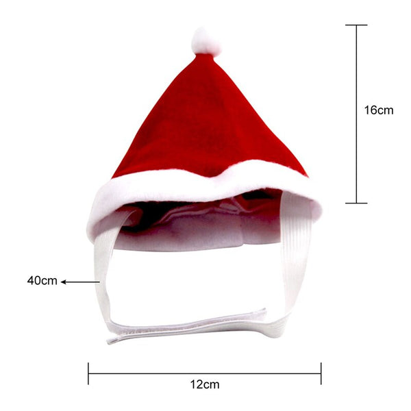 Mejor Pets Pet Dog Christmas Set Dog Cat Cap