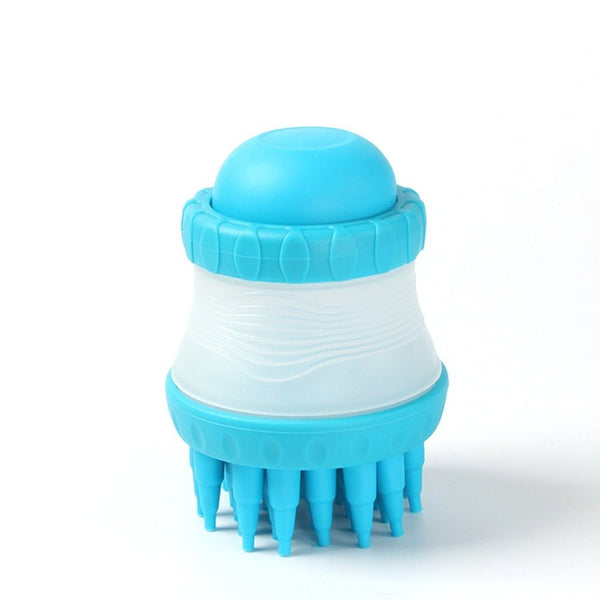 Mejor Pets Multifunctional Pets Scrub Buster Soft Silicone Dog Washing Brush