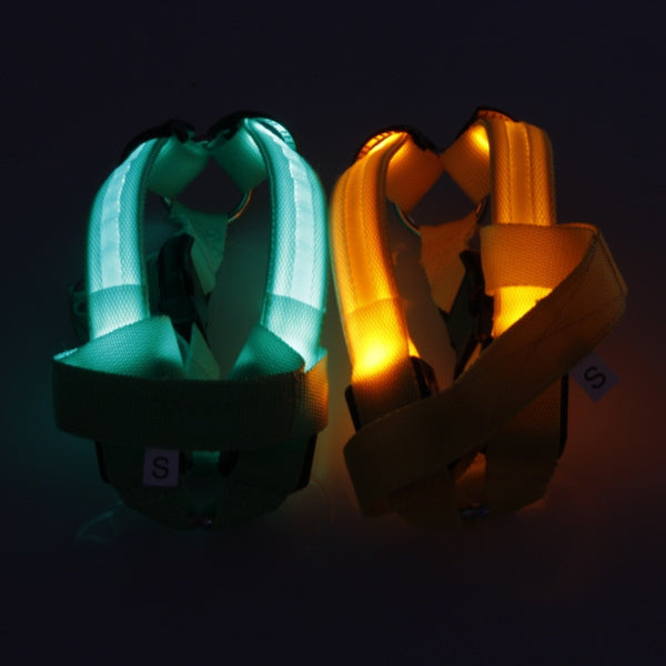 Mejor Pets Nylon  Safety LED  Dog Harness