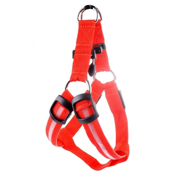 Mejor Pets Nylon  Safety LED  Dog Harness