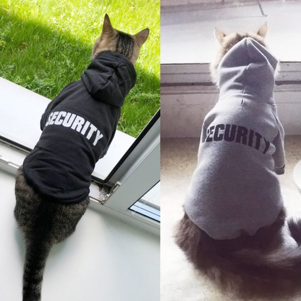 Mejor Pets Security Cat Clothes Pet Cat Coats Jacket Hoodies