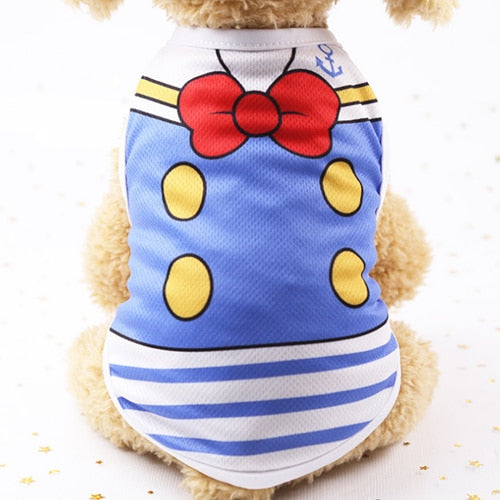 Mejor Pets Dog Clothes Summer Pet Shirts For Dogs Costume Cat Clothing