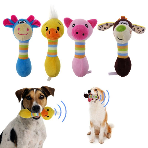 Mejor Pets Cute Pet Toys Chew Squeaker Animals Plush Puppy For Dogs Cat