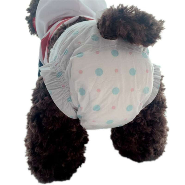 Mejor Pets10Pcs Disposable Pet Dog Physiological Pants Sanitary Nappy Underwear Diaper