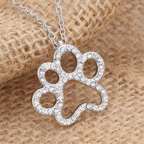 Mejor Pets Dog Paw Pendant Necklace