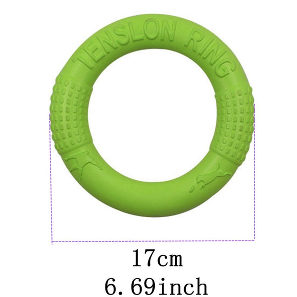 Mejor Pets Dog Flying Discs Pet Training Ring Interactive