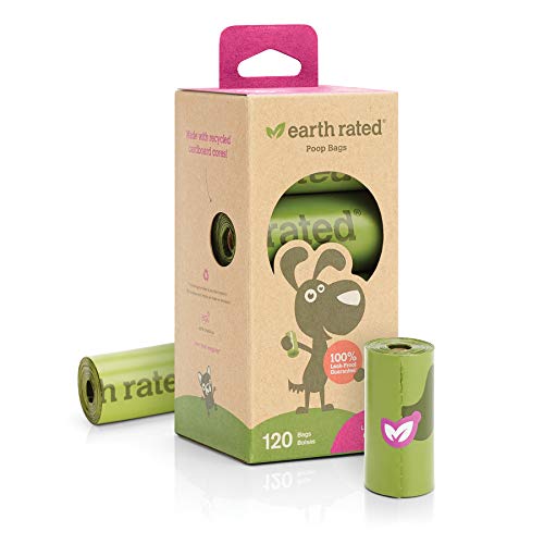 Earth Rated Dog Poop Bags, 270 Extra Thick and Strong Poop Bags for Dogs, Guaranteed Leak-proof!