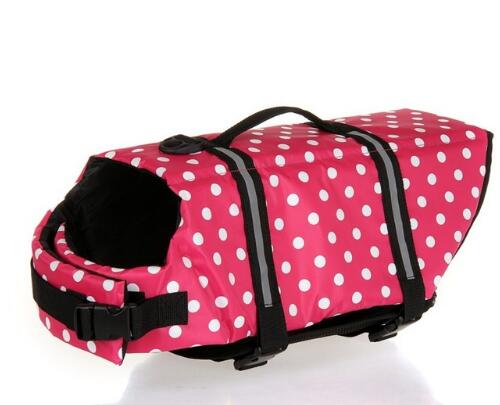 Mejor Pets Dog Life Jacket Pet Saver Life Vest Swimming Preserver Dog Puppy