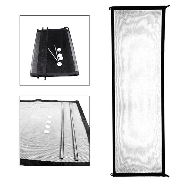 Pet Barrier Portable Folding Breathable Mesh Net Dog Separation Guard Gate
