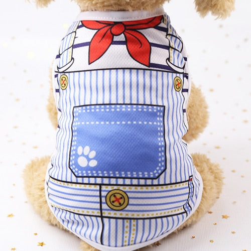 Mejor Pets Dog Clothes Summer Pet Shirts For Dogs Costume Cat Clothing