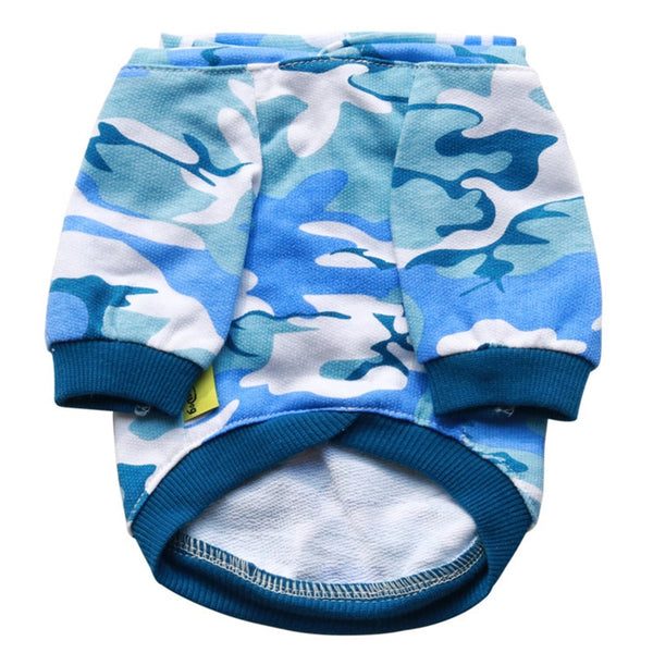 Mejor Pets Dog Clothes Small Pet Camouflage Hoodie Winter Warm Sweatshirt T-shirt