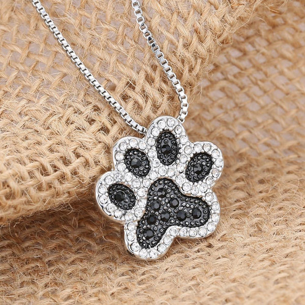 Mejor Pets Dog Paw Pendant Necklace
