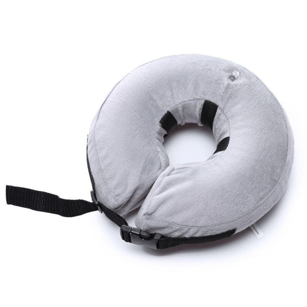 Mejor Pets Dog Cat Inflatable Pet Medical Supplies Anti-bite PVC Comfortable Zipper E-Collar