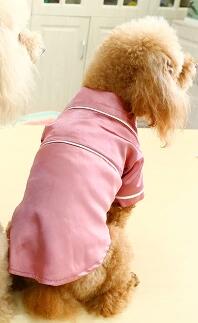Mejor Pets Luxury Silk Dog Pajamas Bathrobe Cute Indoor Soft Pet Comfort Costumes XS XL