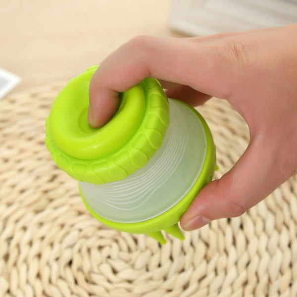 Mejor Pets Multifunctional Pets Scrub Buster Soft Silicone Dog Washing Brush