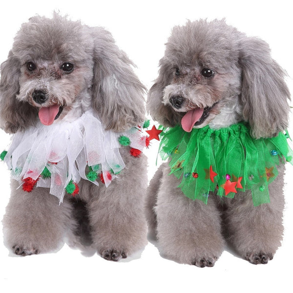 Mejor Pets Christmas Pet cat dog Wreath Jingle Bell And Stars Decorative Dog Collars