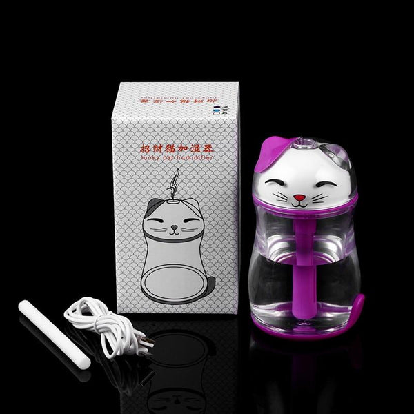 Mejor Pets LED Light Humidifier USB Air Diffuser Cat fogger