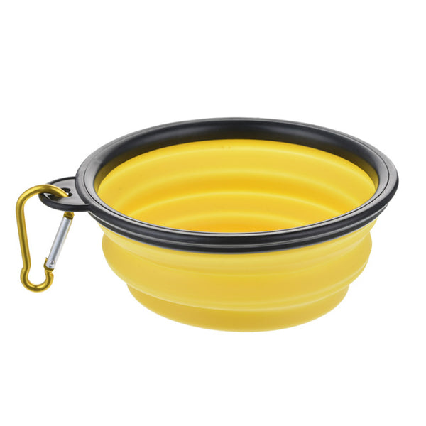 Mejor Pets, 1Pcs Portable Travel Bowl Dog Feeder Water Food Container