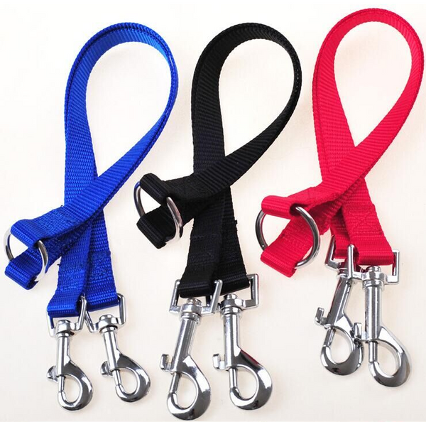 Mejor Pets WALK 2 Two DOGS Leash COUPLER Double Twin Lead Walking Leash