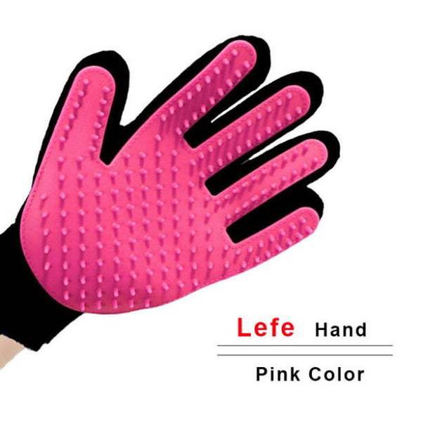 Mejor Pets Pet Cat Grooming Gloves Dog Hair Remover Gentle Deshedding Brush Comb