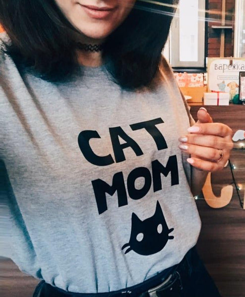 Mejor Pets Pet CAT MOM Women's t-shirt