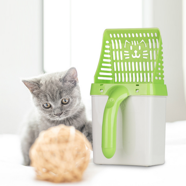 Mejor Pets Neater Litter Genie Scooper Cat Litter Sifter Scoop System