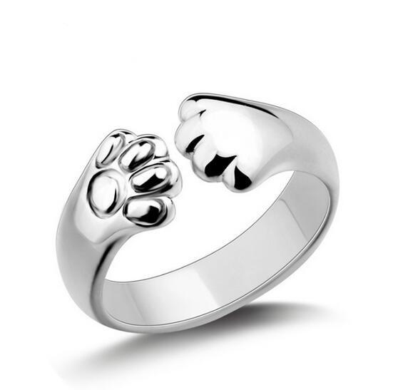 Mejor Pets Cute cat ears paw ring