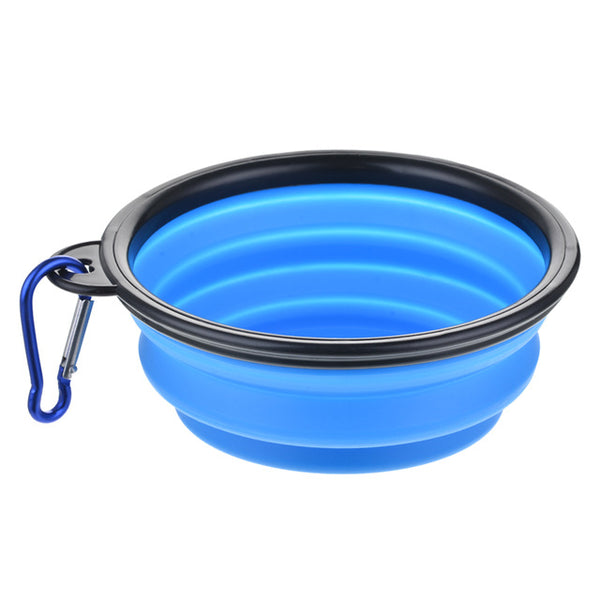 Mejor Pets, 1Pcs Portable Travel Bowl Dog Feeder Water Food Container