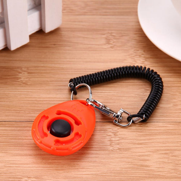 Mejor Pets1pc Pet Trainer Pet Dog Training Dog Clicker Adjustable Sound Key Chain