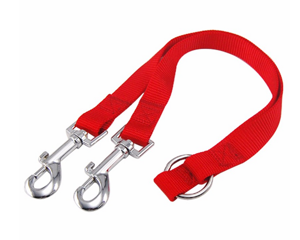 Mejor Pets WALK 2 Two DOGS Leash COUPLER Double Twin Lead Walking Leash